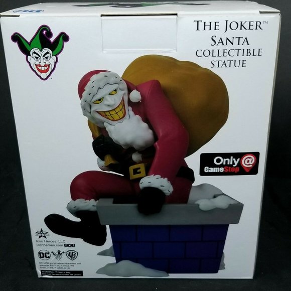 The Joker Santa Collectible Statue Christmas - Picture 6 of 8